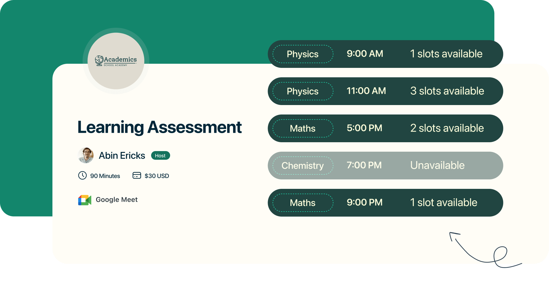 Enable group bookings for your tutoring sessions