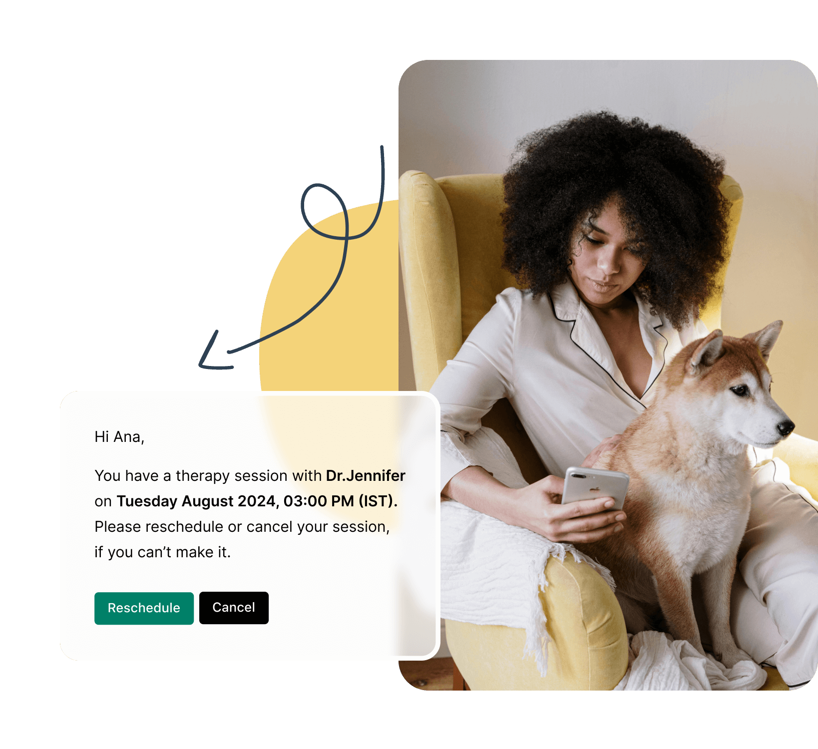 Avoid no-shows with automated reminders.